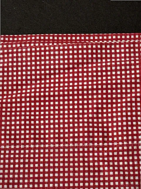 AS-IS Ralph Lauren RED Small GINGHAM *FULL FLAT SHEET Original Blue Tag READ!