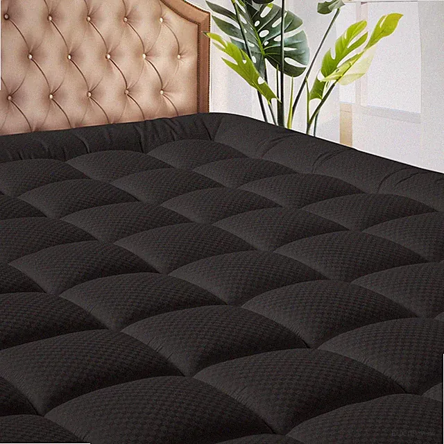 MATBEBY King Size Mattress Pad - Cooling Breathable Mattress Topper Quilted F...