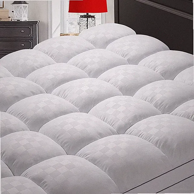 SameBed Mattress Topper Cal King,Extra Thick California King, White
